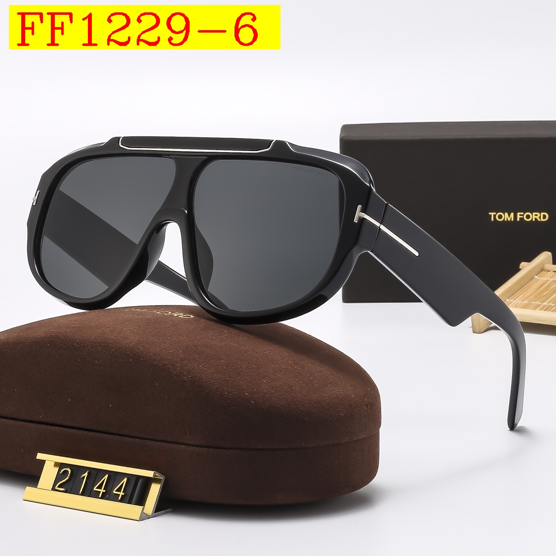 22$ dh Tom Ford 2144 Sunglassess With Box 40152012523 FF1229 gallery