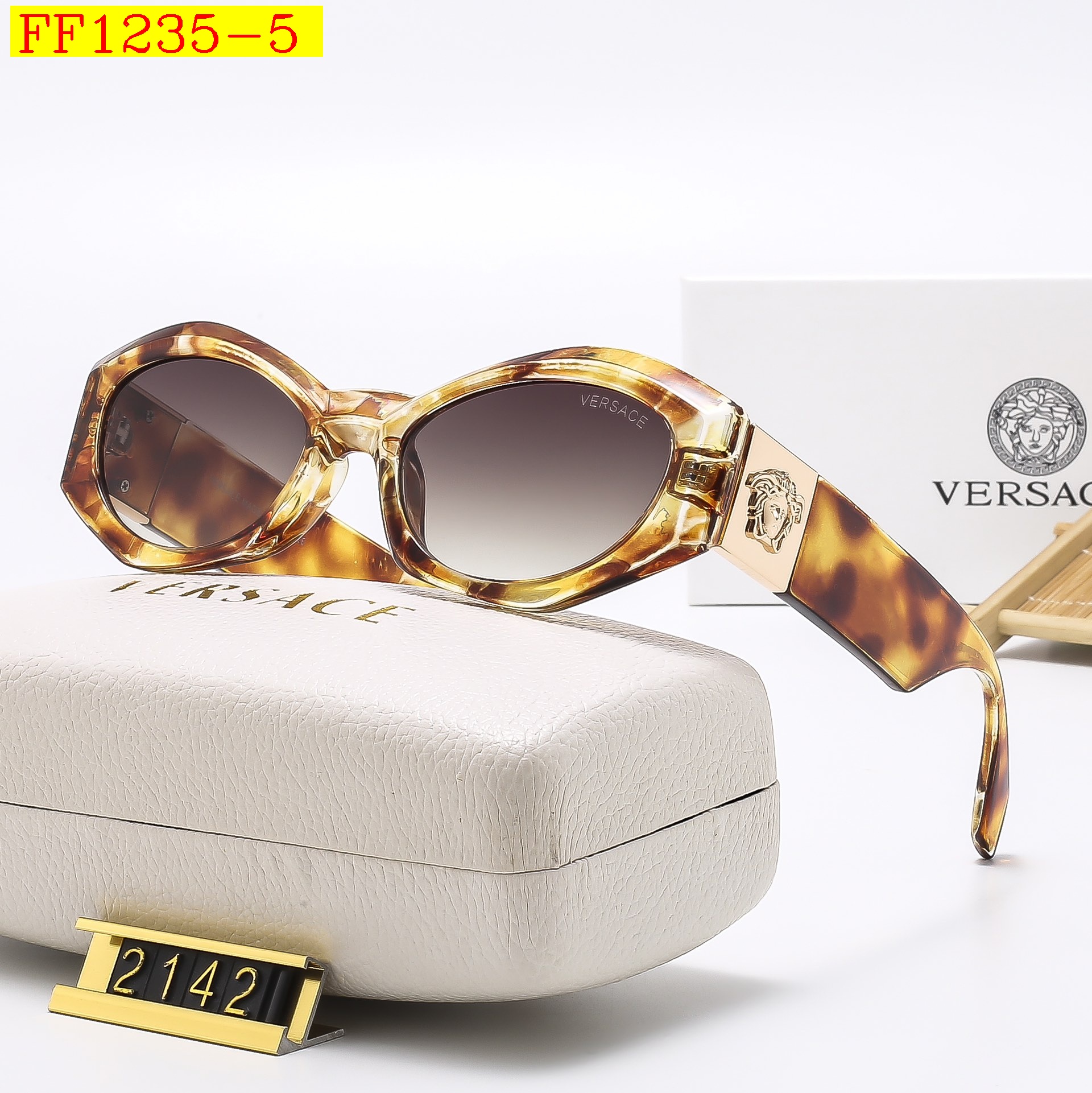 22$ dh VERSACE 2142 Sunglassess With Box 20154012523 FF1235 gallery