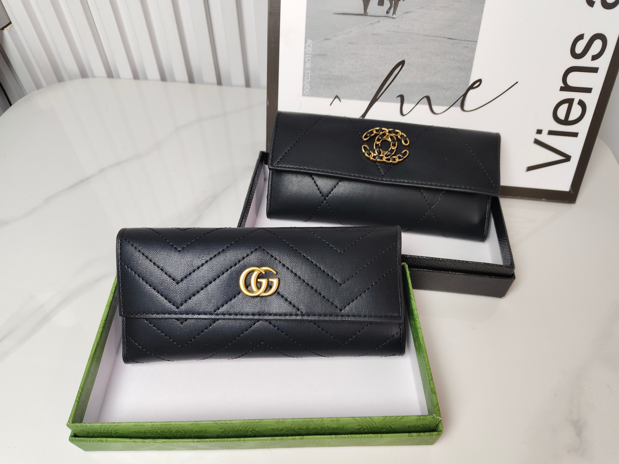 22$ dh YSL ZX90 purse size 12X9X2 cm 70458612521 BY2477 gallery