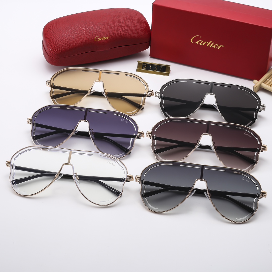 22$ dh cartier 2137 Sunglassess With Box 80451612527 FF1149 gallery