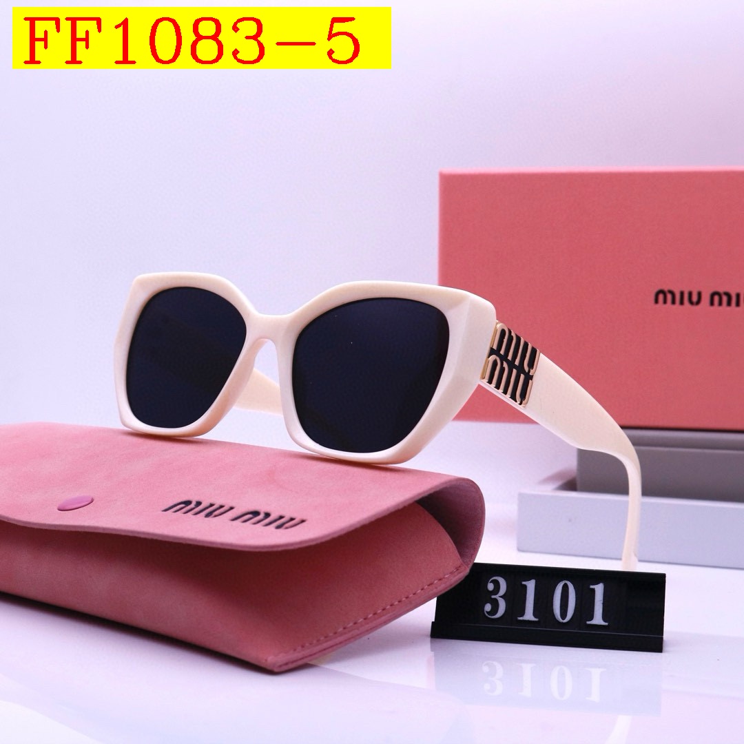 22$ dh miumiu 3101 Sunglassess With Box 70458012523 FF1083 gallery