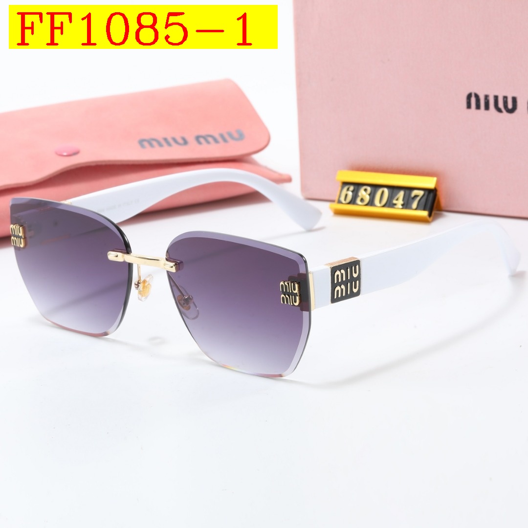 22$ dh miumiu 68047 Sunglassess With Box 40152012523 FF1085 gallery