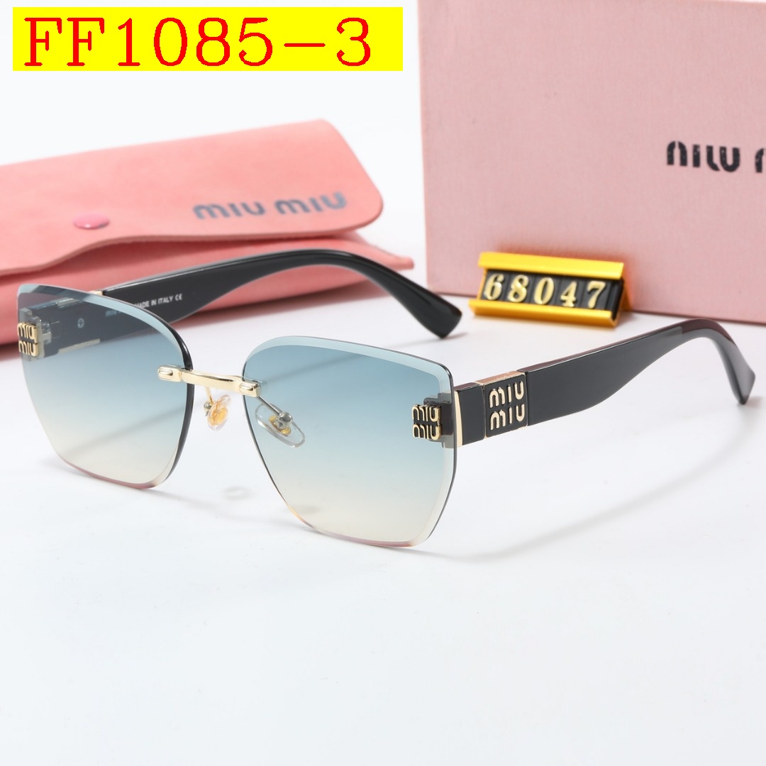 22$ dh miumiu 68047 Sunglassess With Box 40152012523 FF1085 gallery