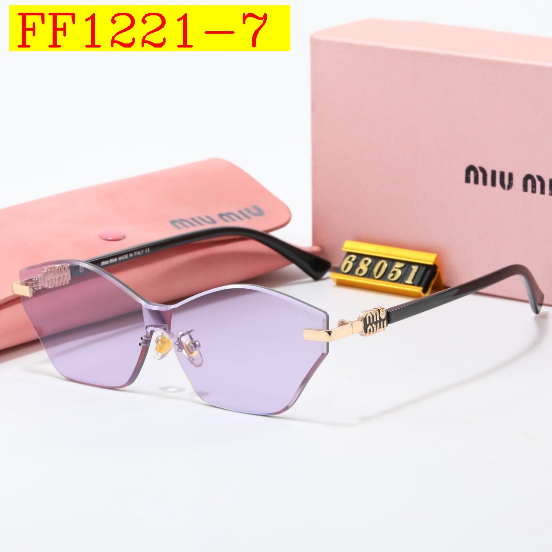22$ dh miumiu 68051 Sunglassess With Box 60253012523 FF1221 gallery