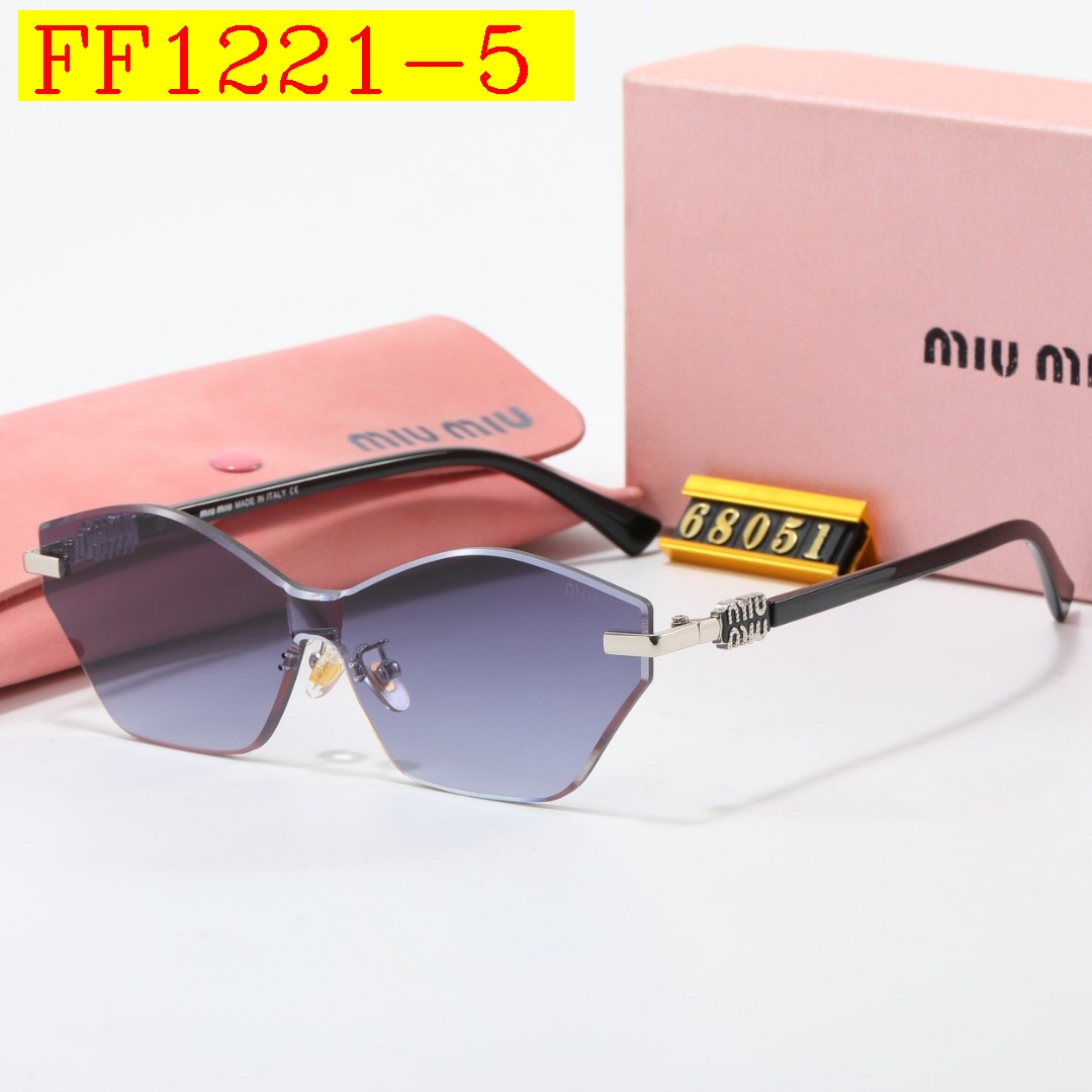 22$ dh miumiu 68051 Sunglassess With Box 60253012523 FF1221 gallery
