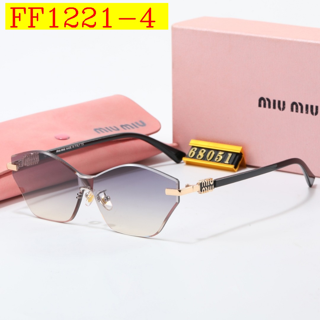 22$ dh miumiu 68051 Sunglassess With Box 60253012523 FF1221 gallery