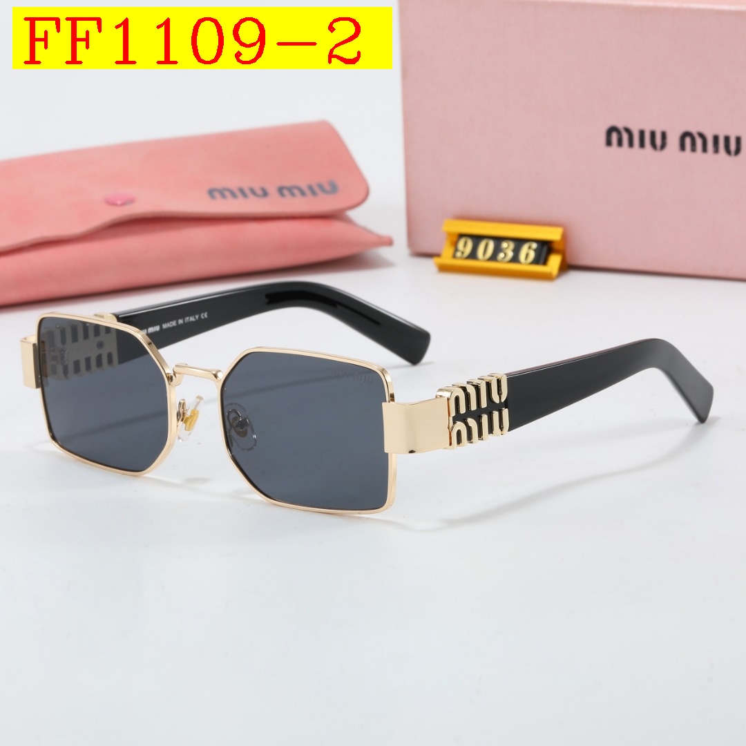 22$ dh miumiu 9036 Sunglassess With Box 70859412525 FF1109 gallery