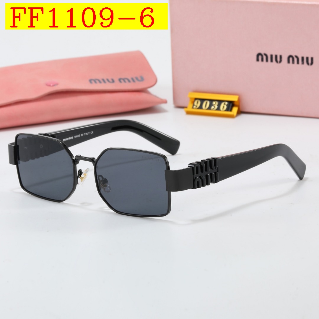 22$ dh miumiu 9036 Sunglassess With Box 70859412525 FF1109 gallery