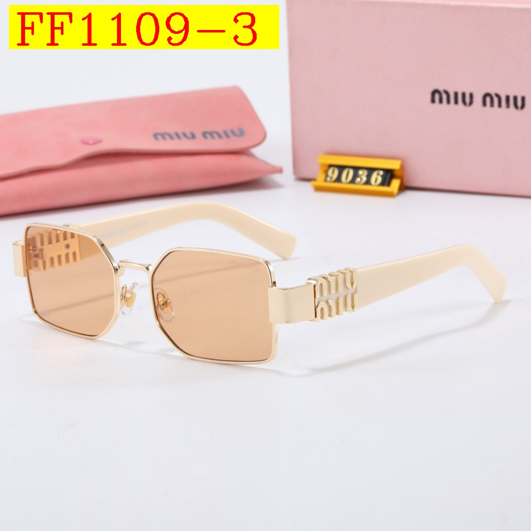 22$ dh miumiu 9036 Sunglassess With Box 70859412525 FF1109 gallery