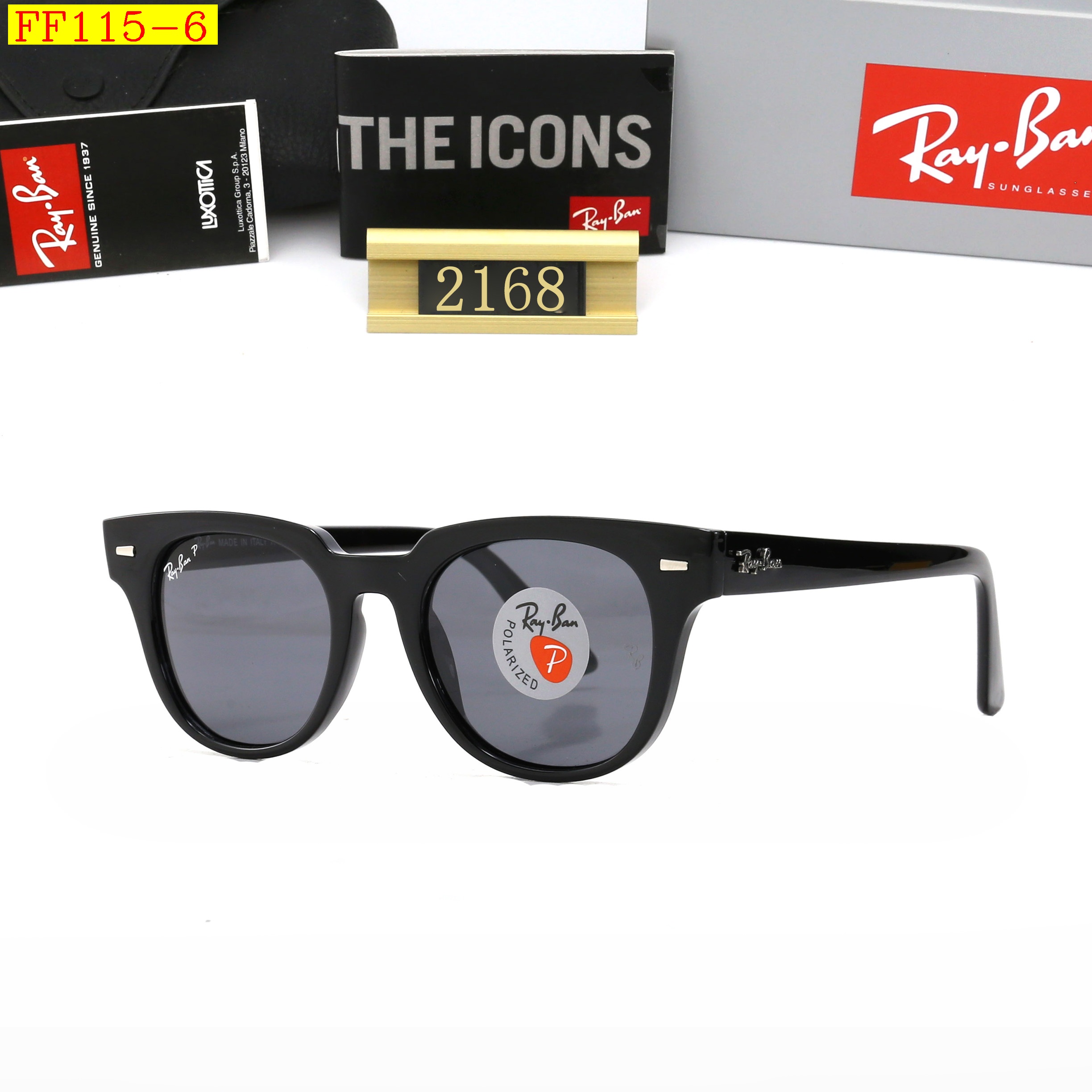23$ DH dh Ray Ban 2168P Sunglassess With Box 30572612631 FF115 gallery