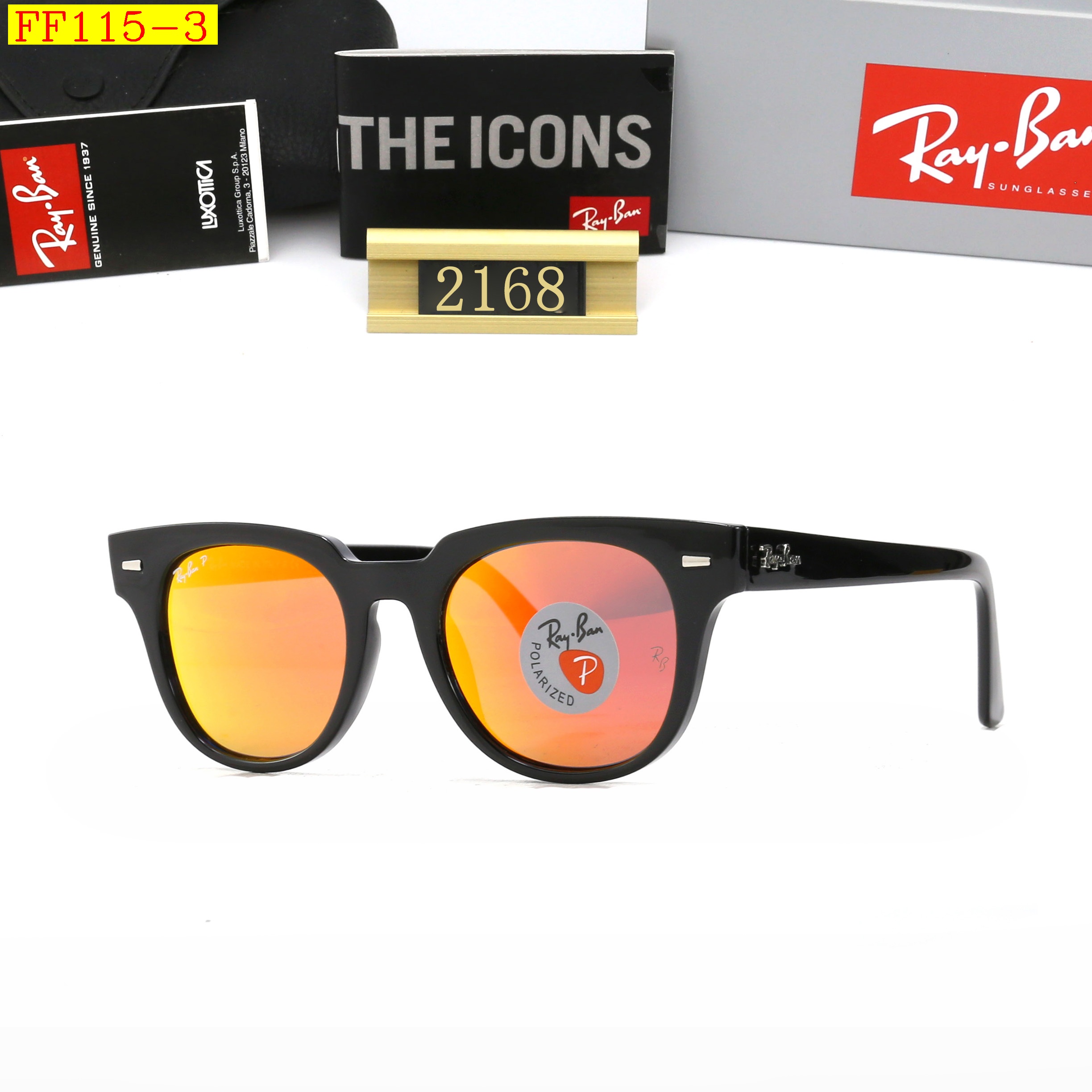 23$ DH dh Ray Ban 2168P Sunglassess With Box 30572612631 FF115 gallery
