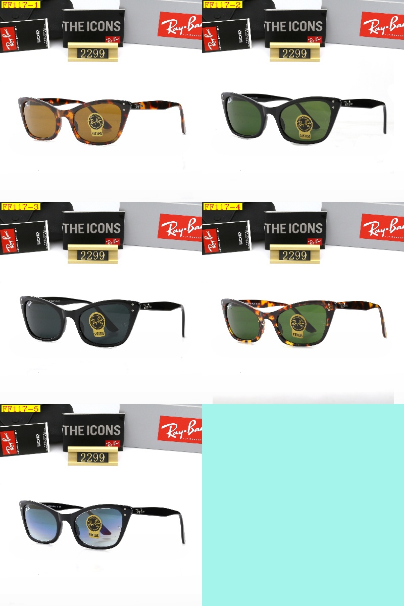 23$ DH dh Ray Ban 2299 Sunglassess With Box 40175612631 FF117 gallery