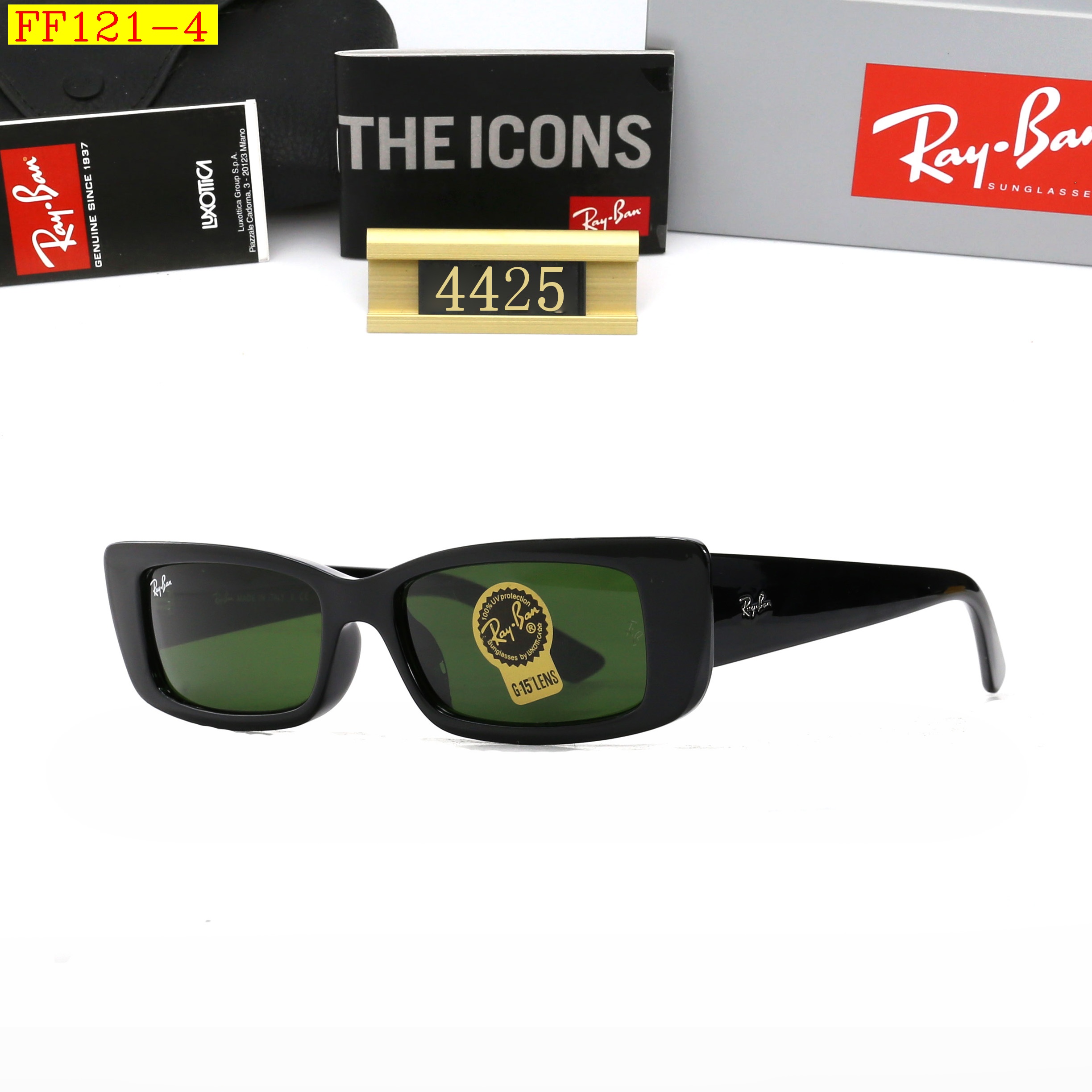 23$ DH dh Ray Ban 4425 Sunglassess With Box 50271612631 FF121 gallery