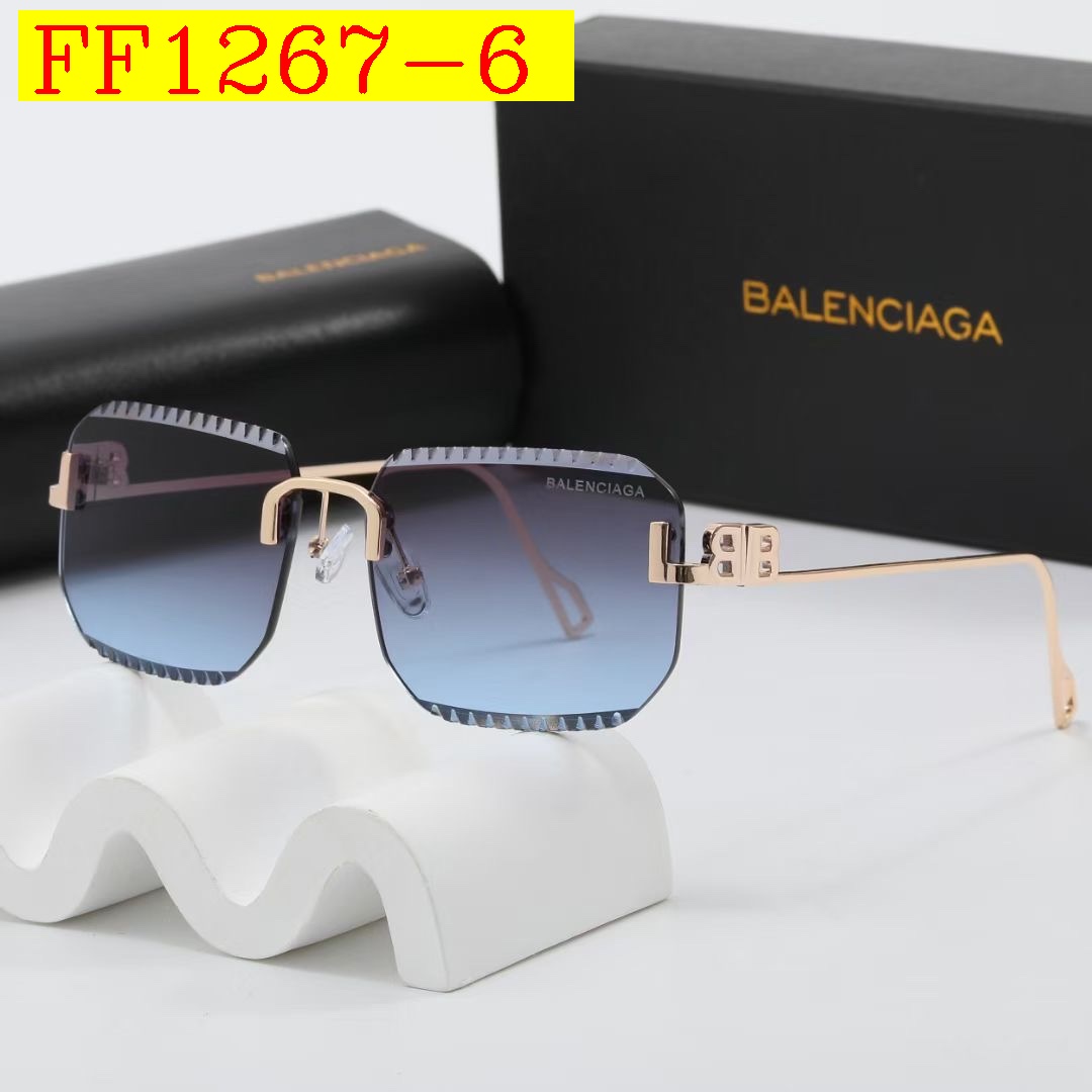 23$ dh BALENCIAGA Sunglassess With Box 50261012630 FF1267 gallery