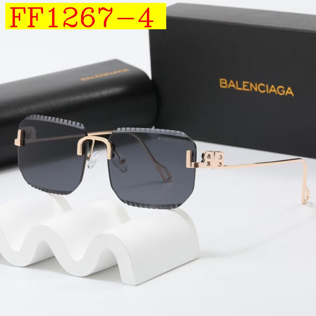 23$ dh BALENCIAGA Sunglassess With Box 50261012630 FF1267 gallery