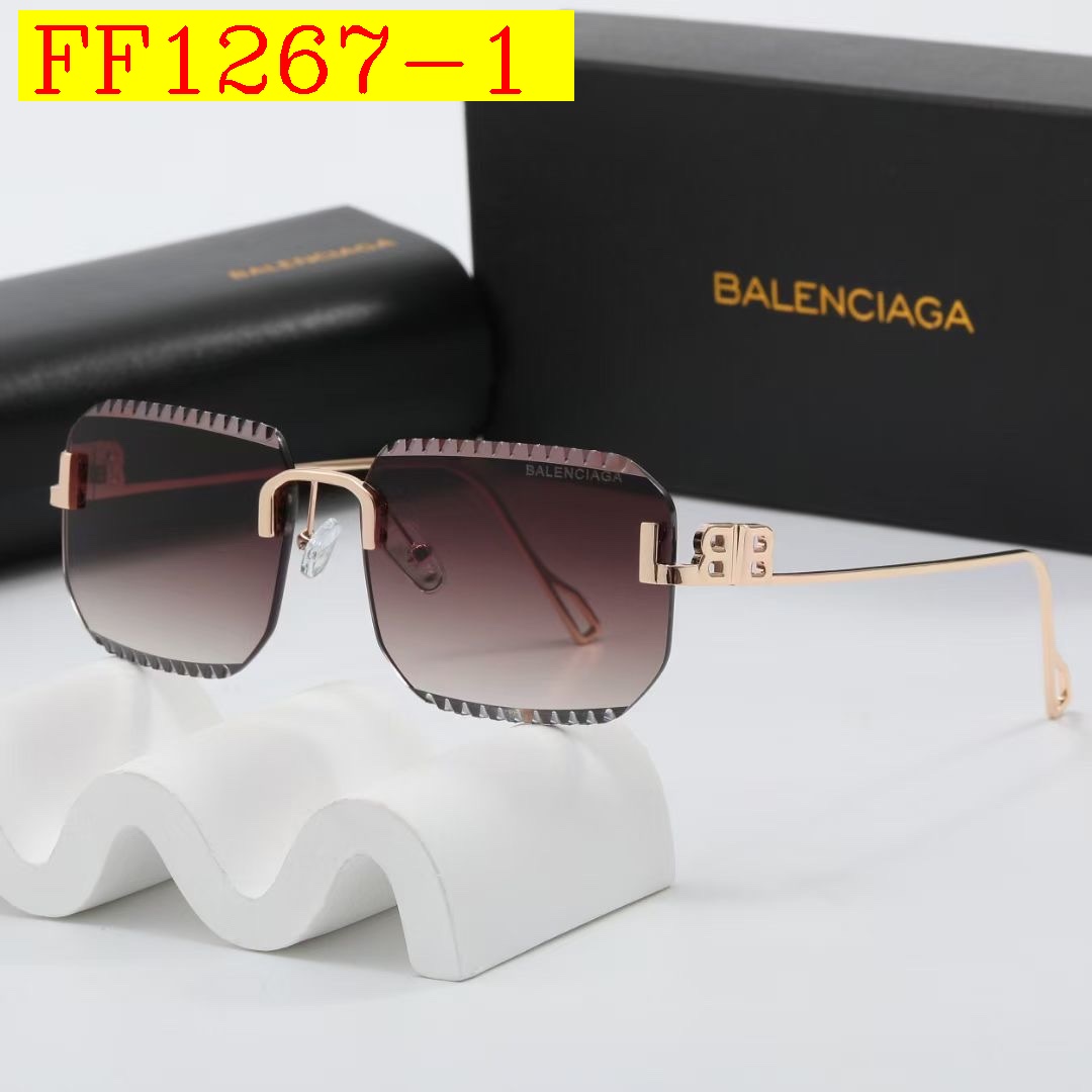 23$ dh BALENCIAGA Sunglassess With Box 50261012630 FF1267 gallery
