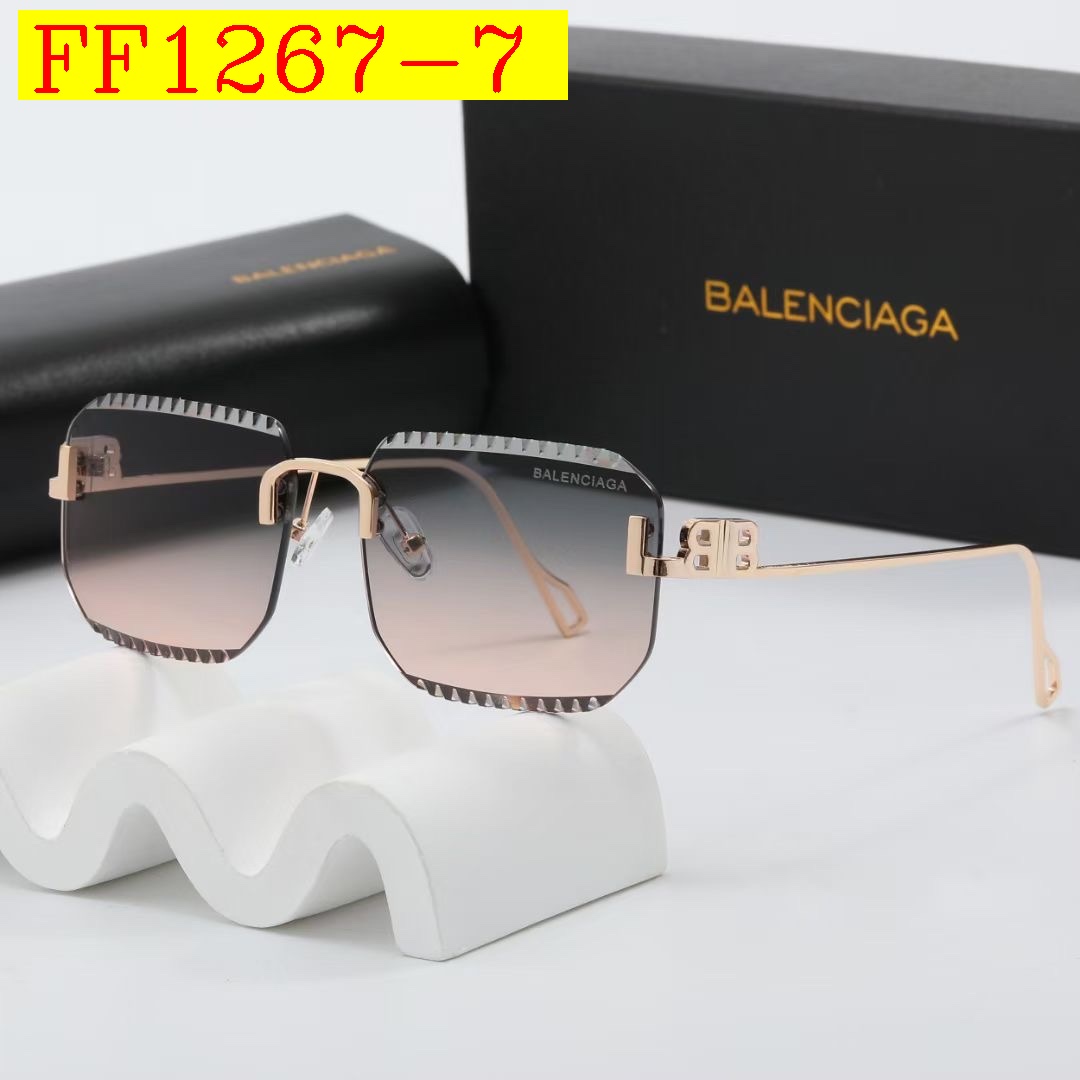 23$ dh BALENCIAGA Sunglassess With Box 50261012630 FF1267 gallery
