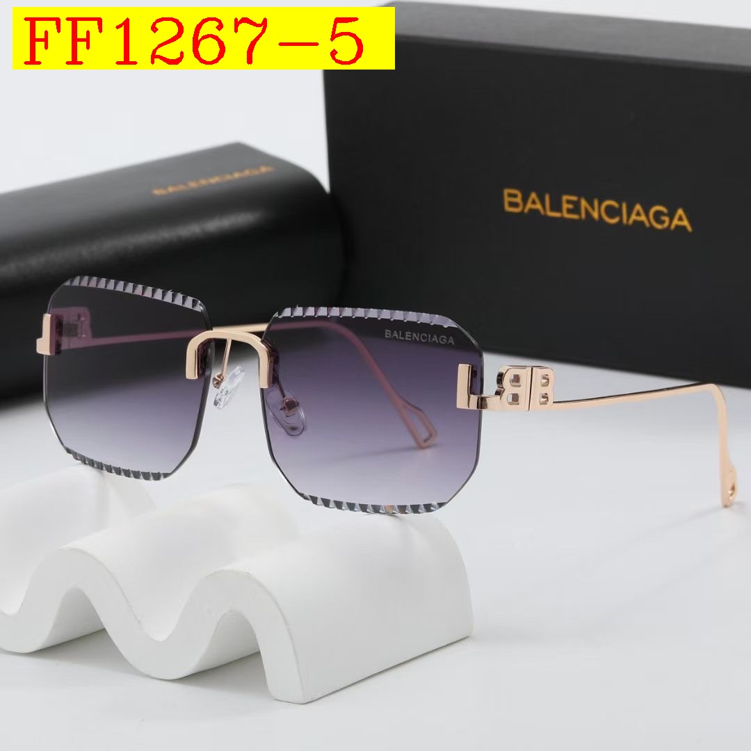 23$ dh BALENCIAGA Sunglassess With Box 50261012630 FF1267 gallery