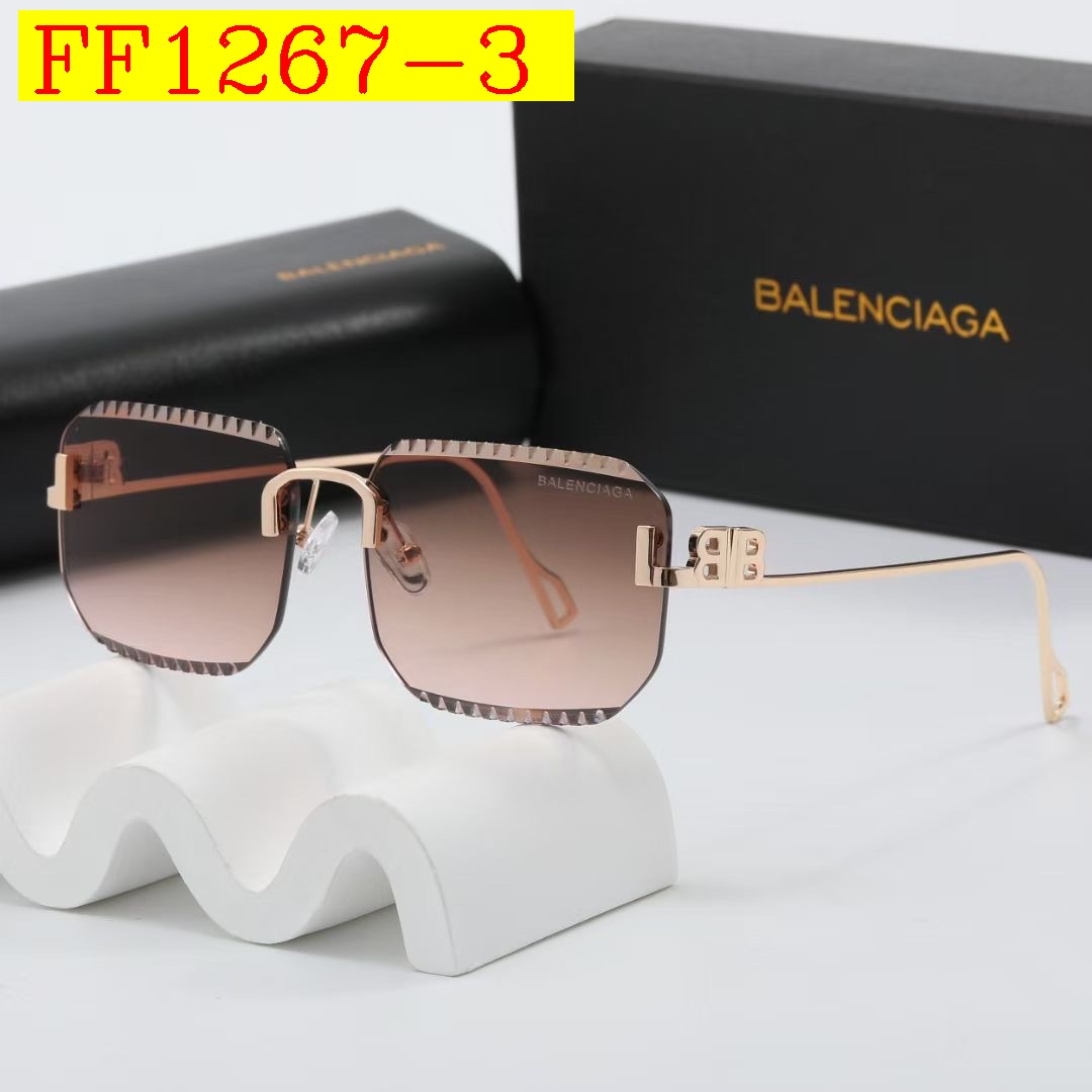 23$ dh BALENCIAGA Sunglassess With Box 50261012630 FF1267 gallery