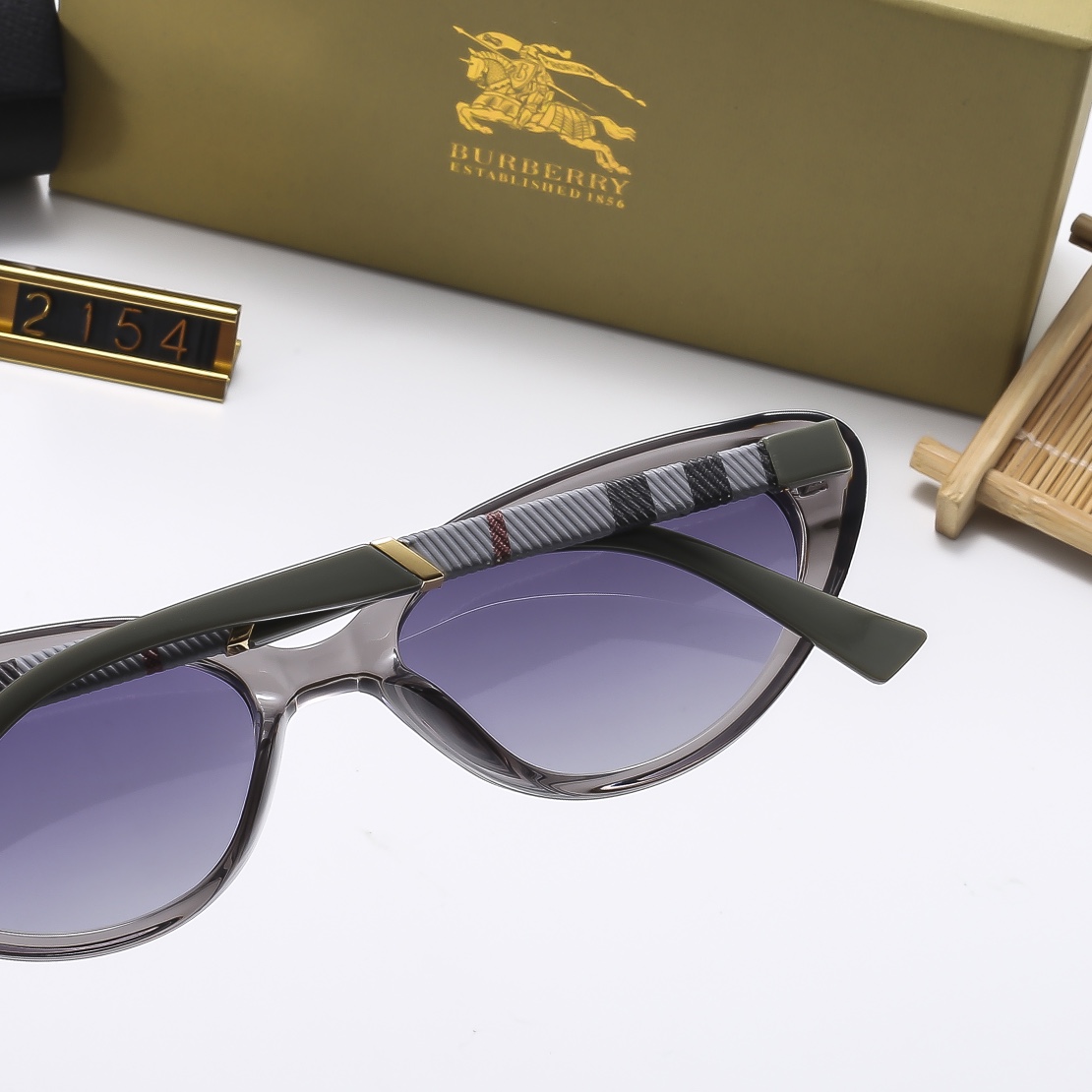 23$ dh BURBERRY 2154 Polarizer Sunglassess With Box 40165012630 FF1141 gallery