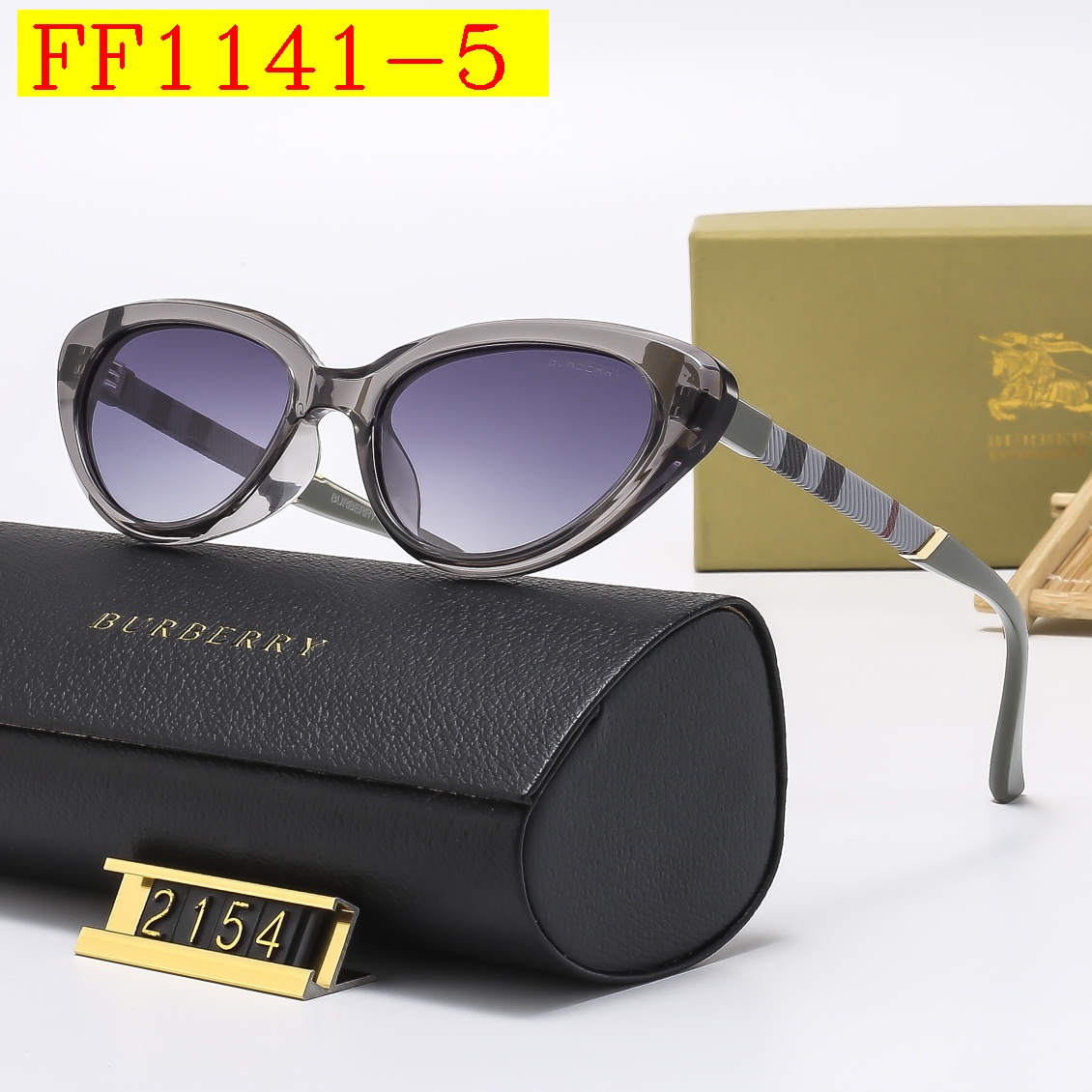 23$ dh BURBERRY 2154 Polarizer Sunglassess With Box 40165012630 FF1141 gallery
