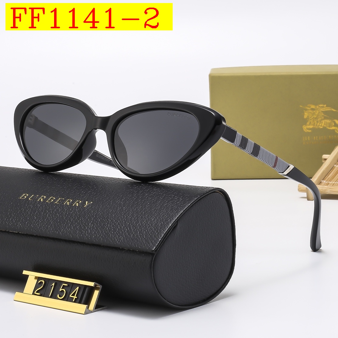 23$ dh BURBERRY 2154 Polarizer Sunglassess With Box 40165012630 FF1141 gallery
