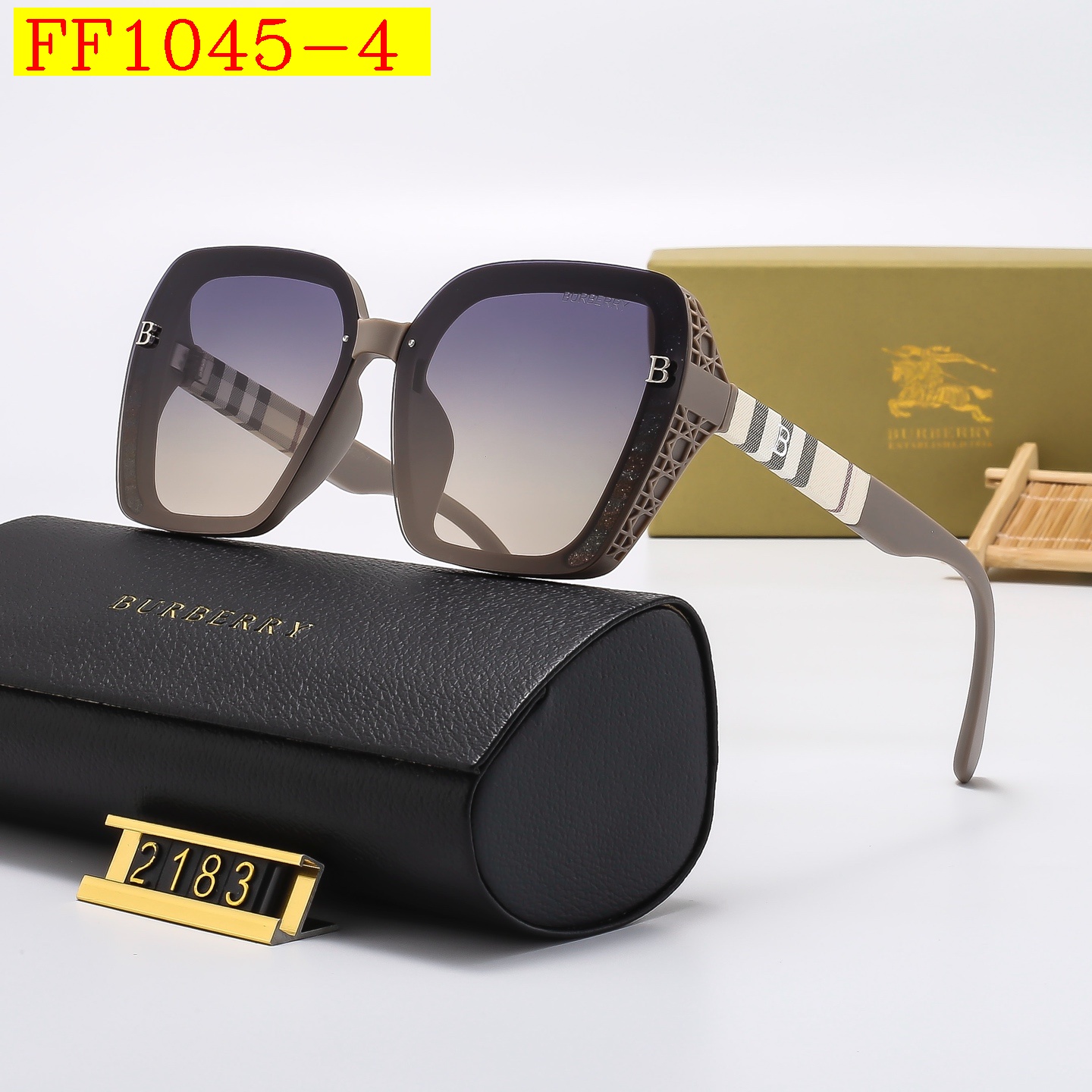 23$ dh BURBERRY 2183 Polarizer Sunglassess With Box 80562412633 FF1045 gallery