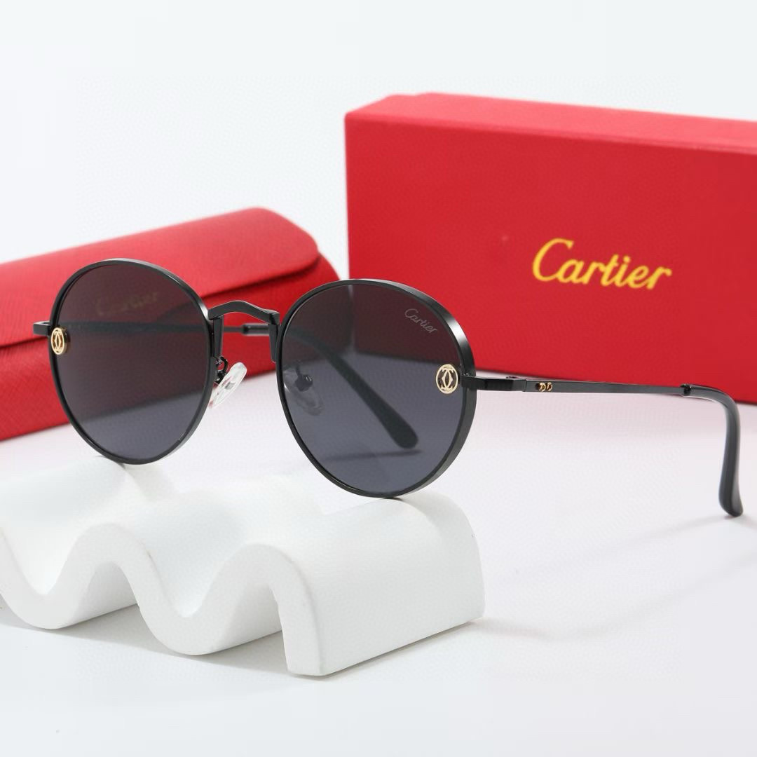 23$ dh Cartier Sunglassess With Box 50261012630 FF1049 gallery