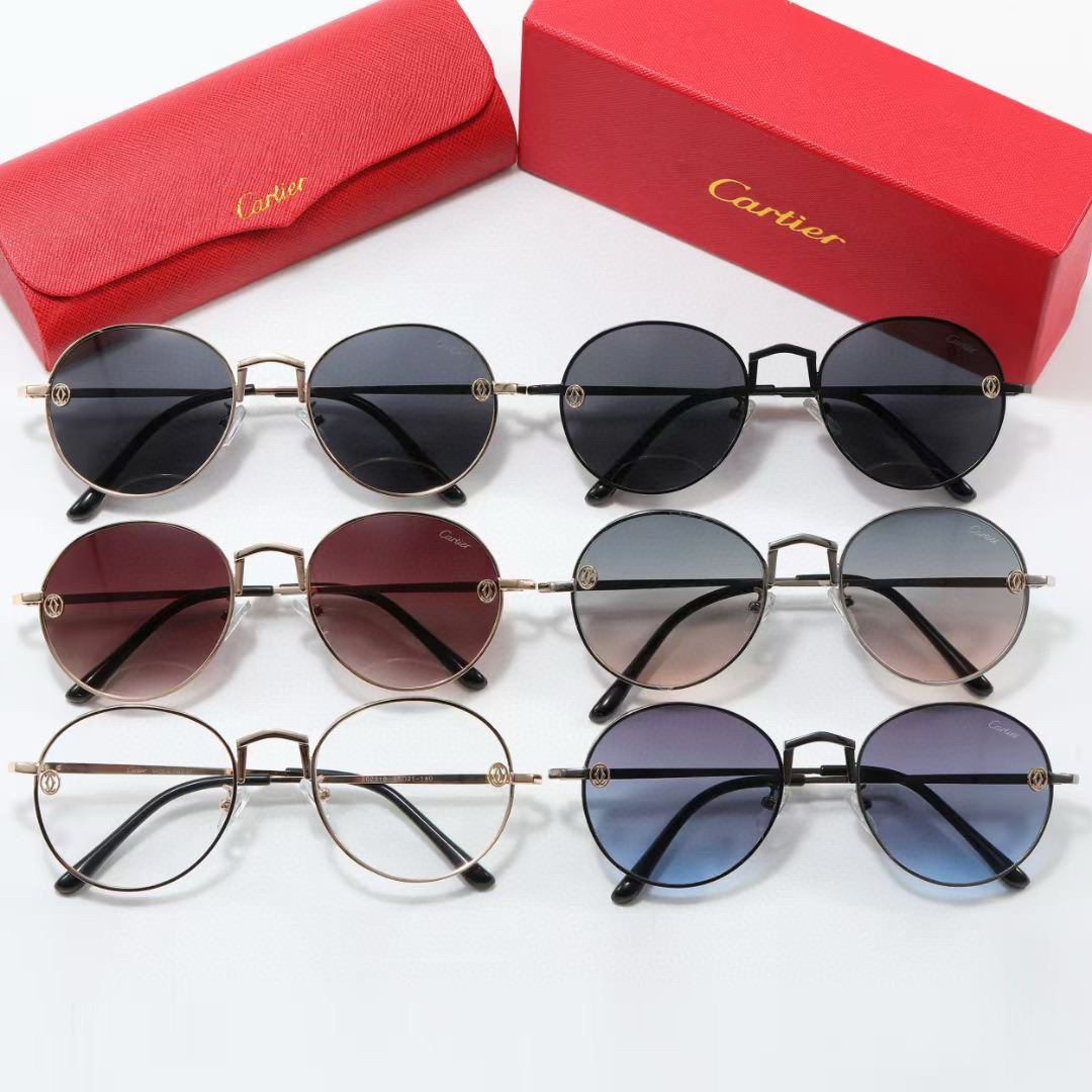 23$ dh Cartier Sunglassess With Box 50261012630 FF1049 gallery