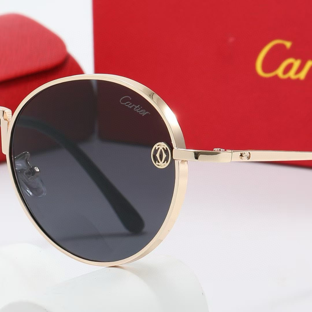 23$ dh Cartier Sunglassess With Box 50261012630 FF1049 gallery