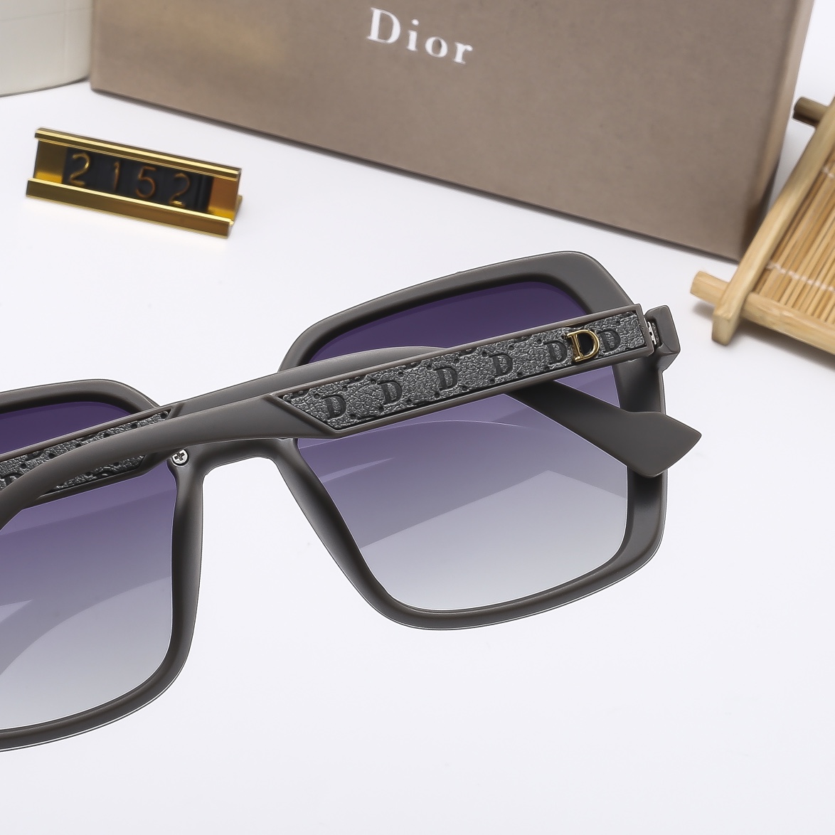 23$ dh DIOR 2152 Polarizer Sunglassess With Box 50261012630 FF1167 gallery