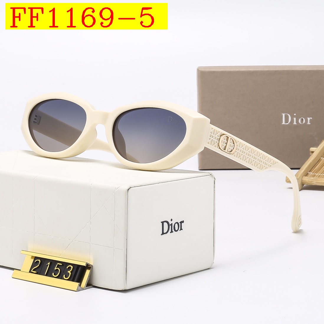 23$ dh DIOR 2153 Polarizer Sunglassess With Box 90568012630 FF1169 gallery
