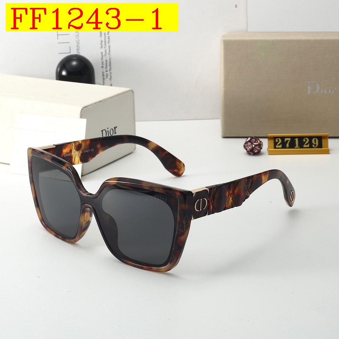 23$ dh DIOR 27129 Sunglassess With Box 80569012630 FF1243 gallery