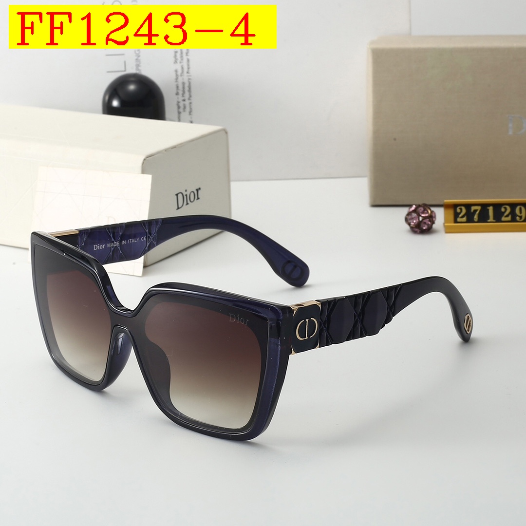 23$ dh DIOR 27129 Sunglassess With Box 80569012630 FF1243 gallery