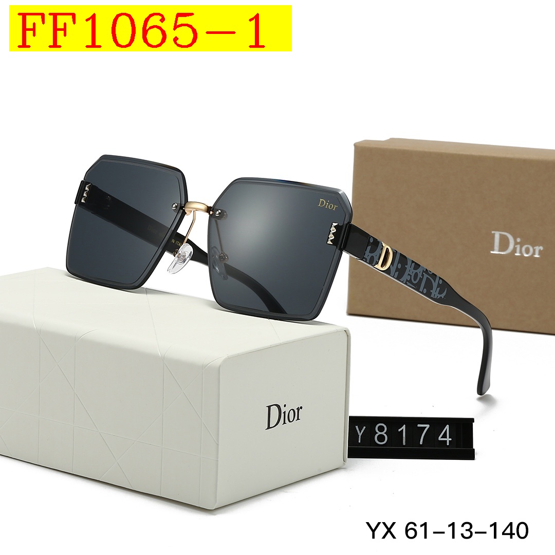 23$ dh DIOR 8174 Nylon lenses Sunglassess With Box 70563412633 FF1065 gallery