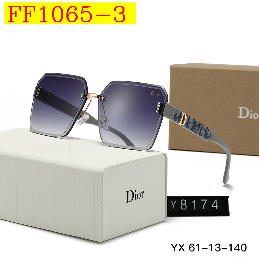 23$ dh DIOR 8174 Nylon lenses Sunglassess With Box 70563412633 FF1065 gallery