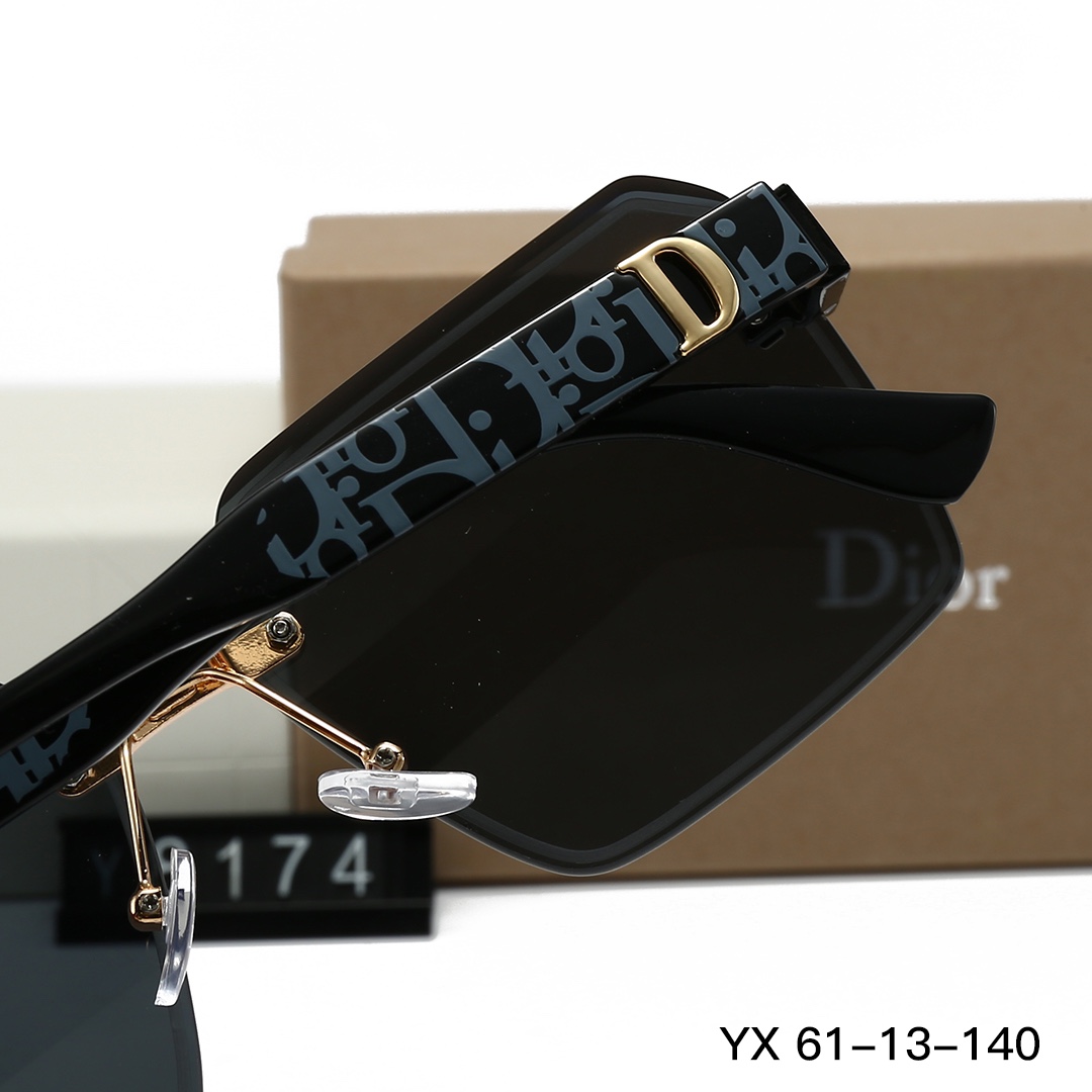 23$ dh DIOR 8174 Nylon lenses Sunglassess With Box 70563412633 FF1065 gallery