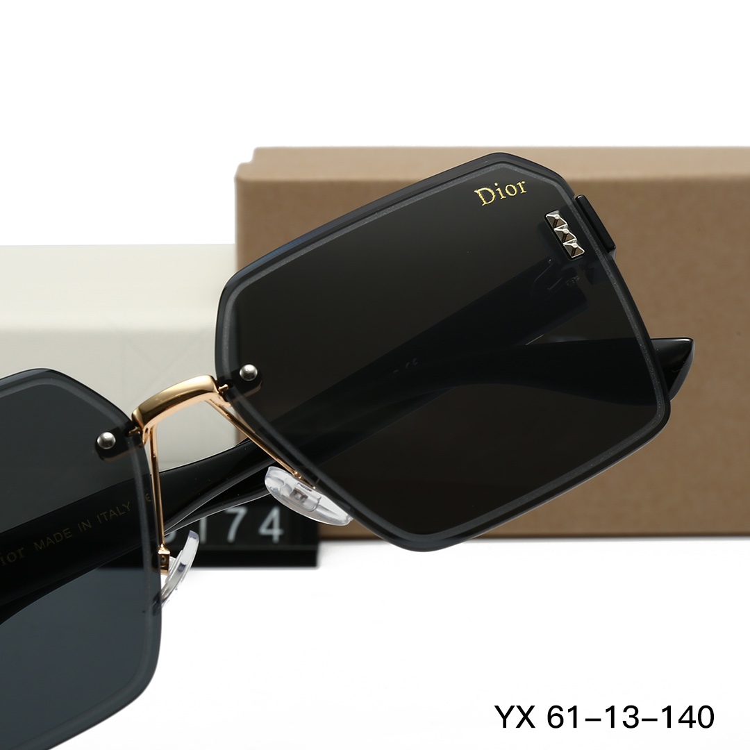 23$ dh DIOR 8174 Nylon lenses Sunglassess With Box 70563412633 FF1065 gallery