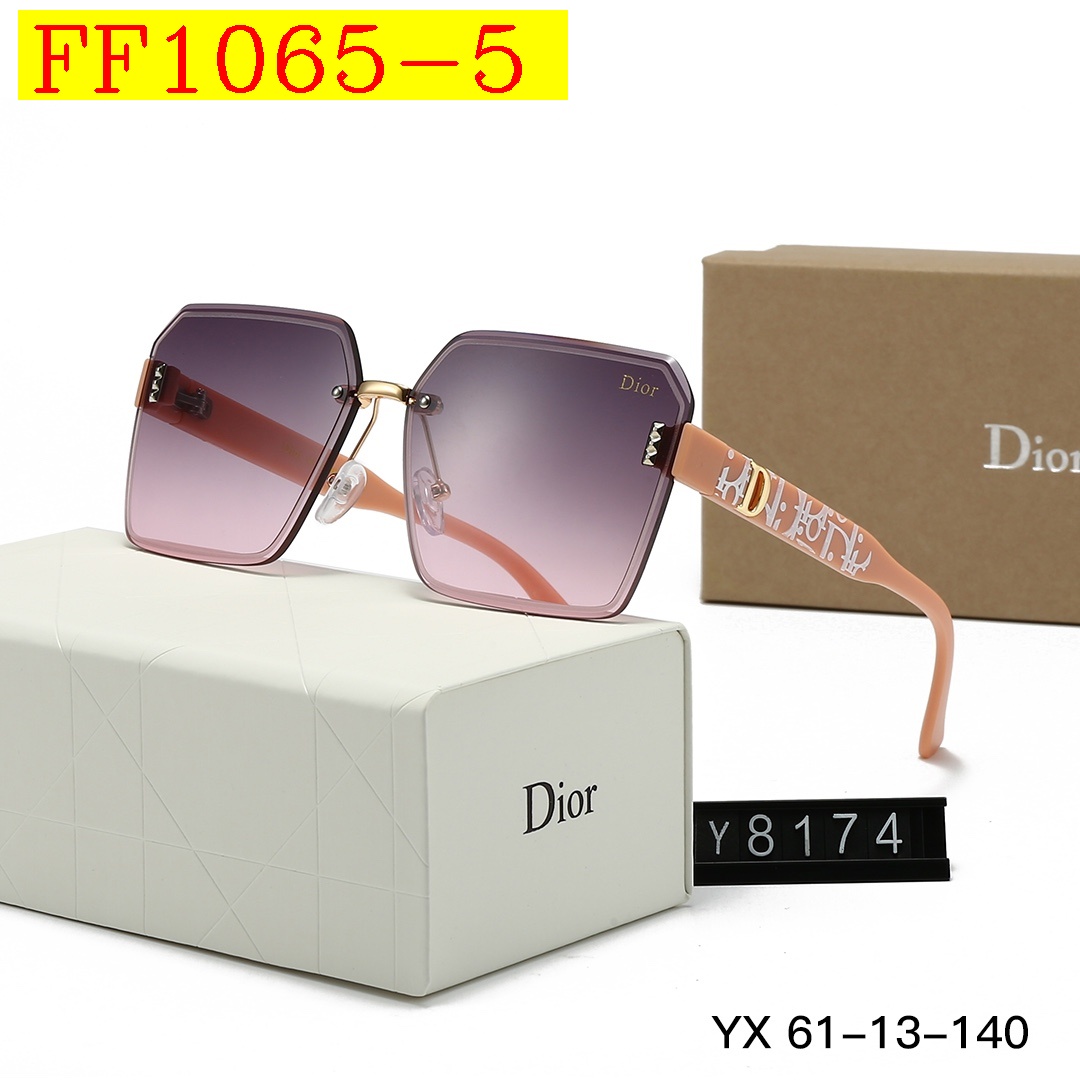 23$ dh DIOR 8174 Nylon lenses Sunglassess With Box 70563412633 FF1065 gallery