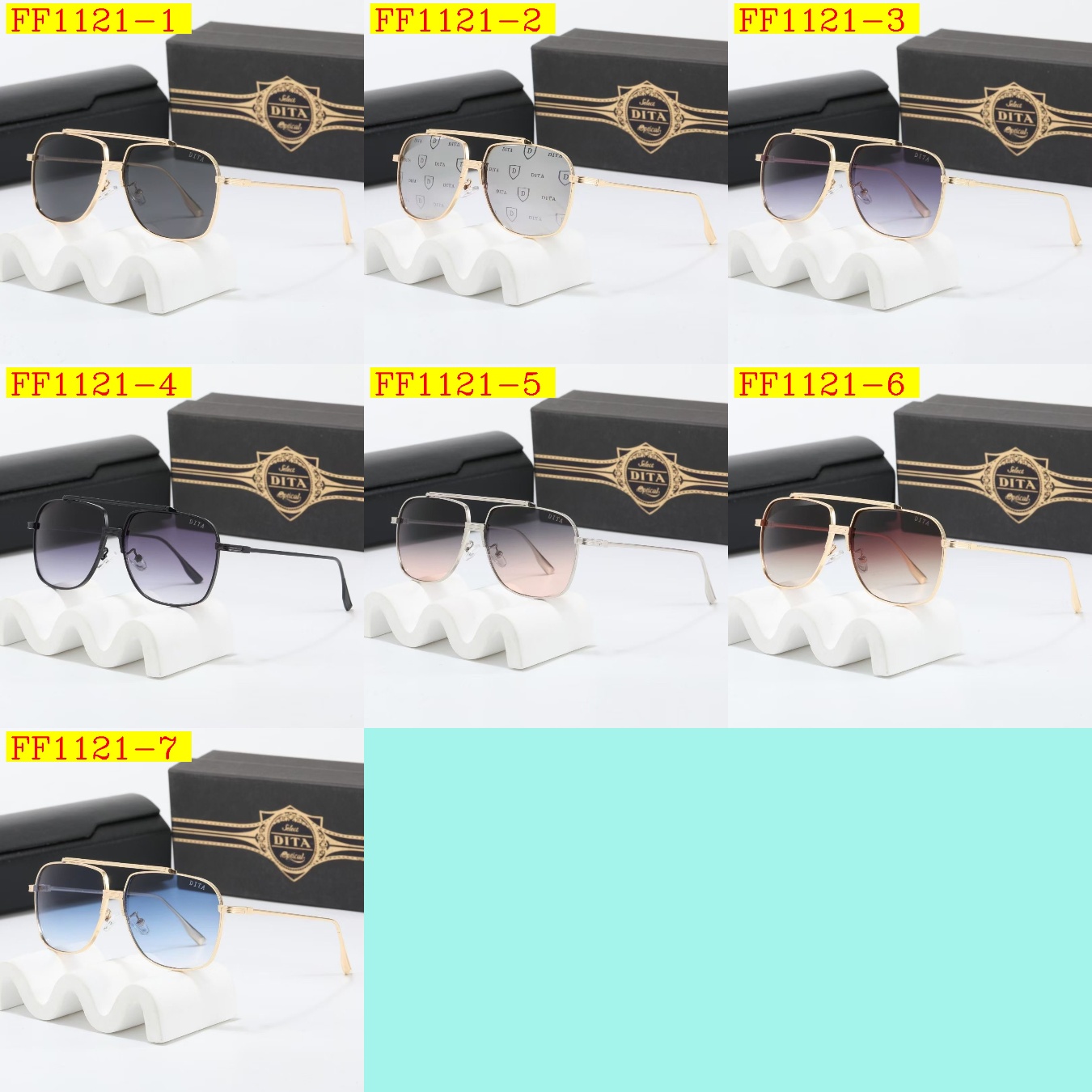 23$ dh Dita Sunglassess With Box 40162012630 FF1121 gallery