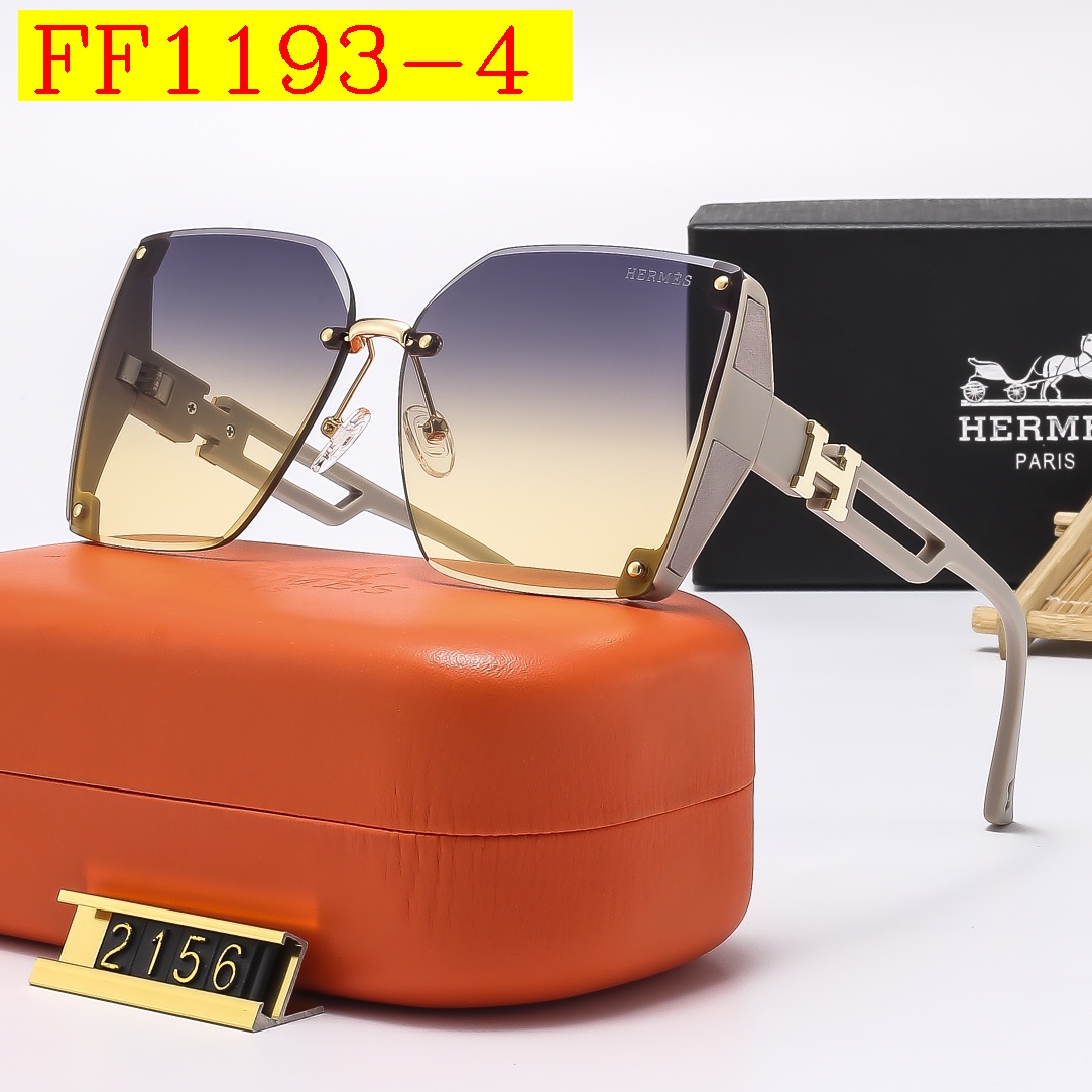 23$ dh HERMES 2156 Sunglassess With Box 40165012630 FF1193 gallery
