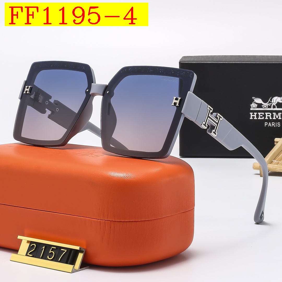 23$ dh HERMES 2157 Sunglassess With Box 80562012630 FF1195 gallery