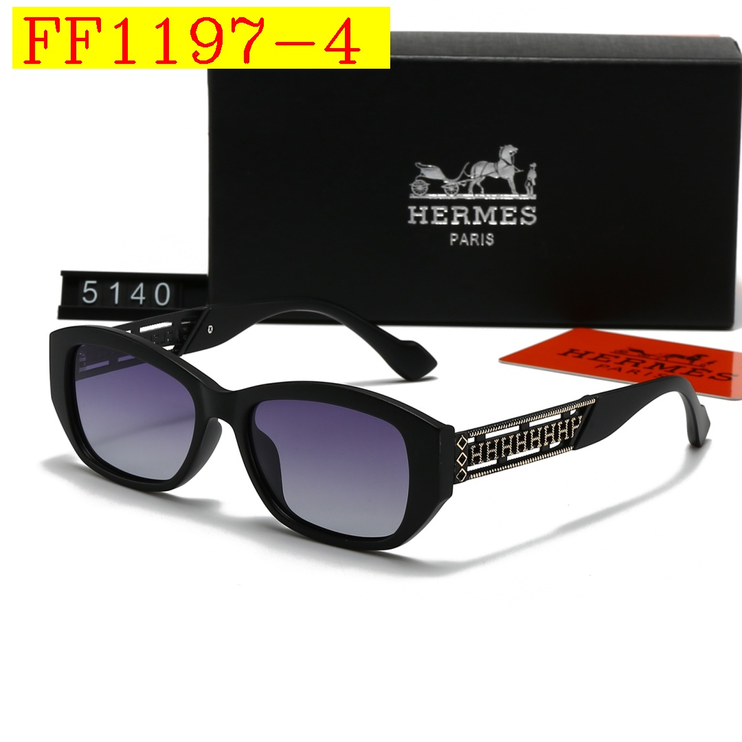 23$ dh HERMES 5140 Polarizer Sunglassess With Box 90867012630 FF1197 gallery