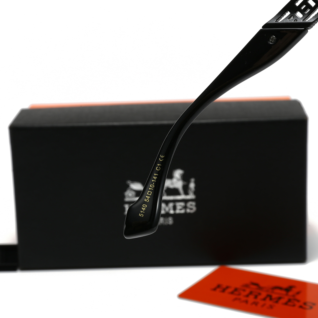 23$ dh HERMES 5140 Polarizer Sunglassess With Box 90867012630 FF1197 gallery