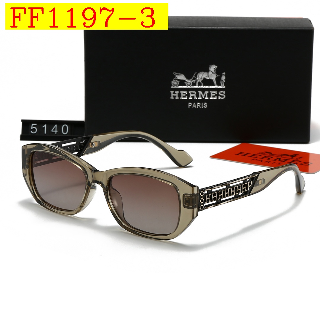 23$ dh HERMES 5140 Polarizer Sunglassess With Box 90867012630 FF1197 gallery