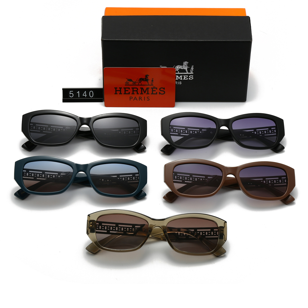 23$ dh HERMES 5140 Polarizer Sunglassess With Box 90867012630 FF1197 gallery