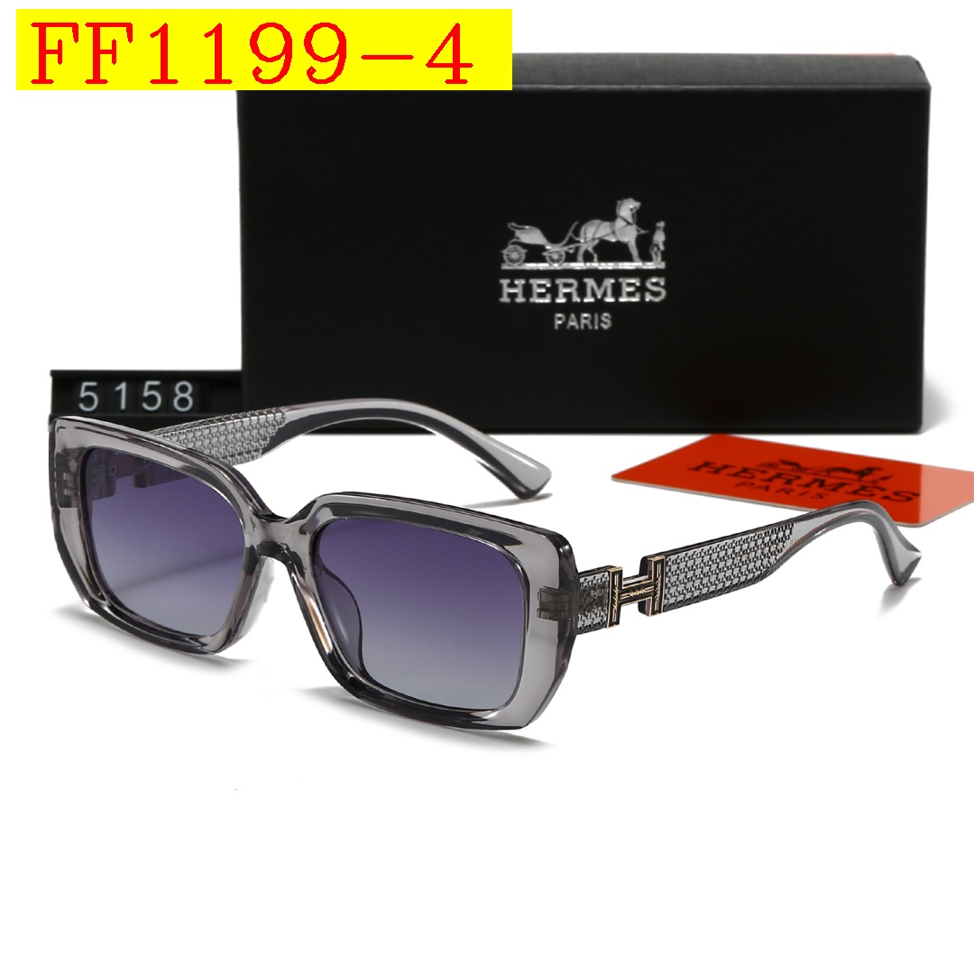 23$ dh HERMES 5158 Polarizer Sunglassess With Box 40162012630 FF1199 gallery