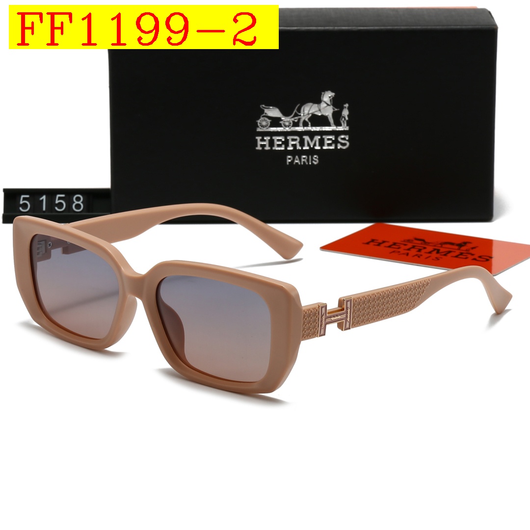 23$ dh HERMES 5158 Polarizer Sunglassess With Box 40162012630 FF1199 gallery