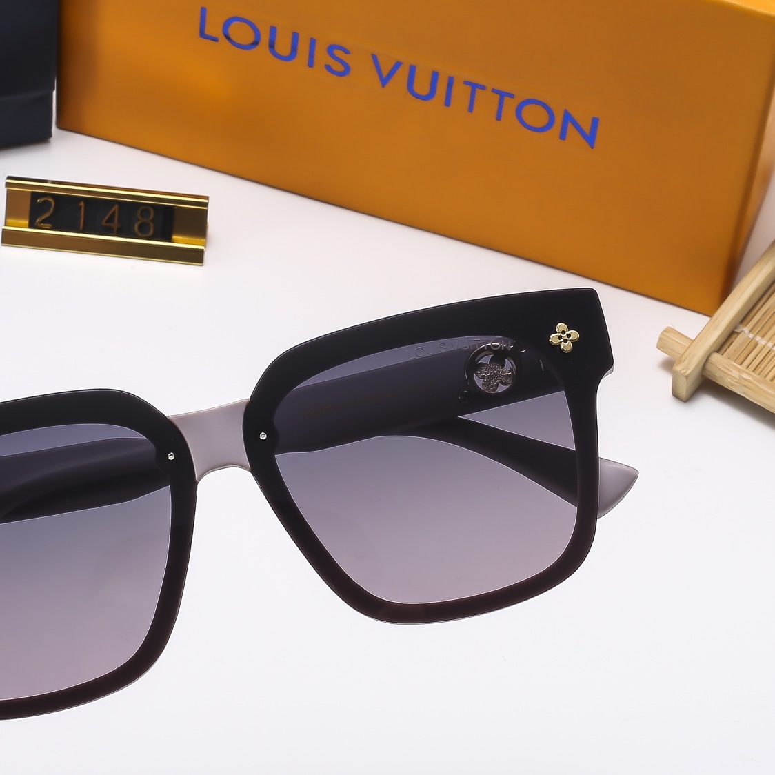 23$ dh LV 2148 Polarizer Sunglassess With Box 80569012630 FF1201 gallery