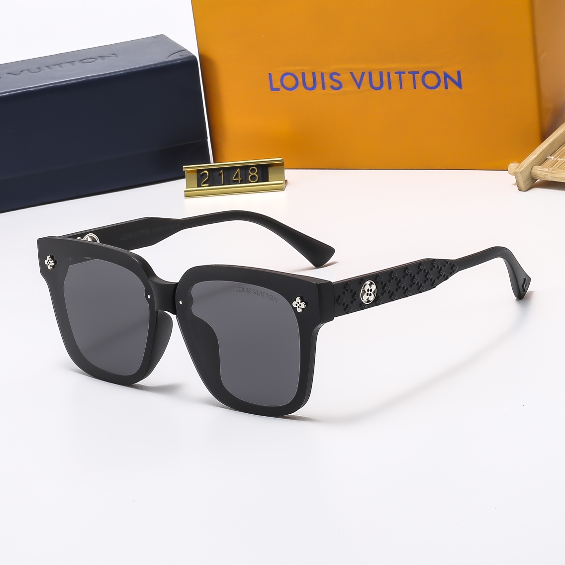 23$ dh LV 2148 Polarizer Sunglassess With Box 80569012630 FF1201 gallery